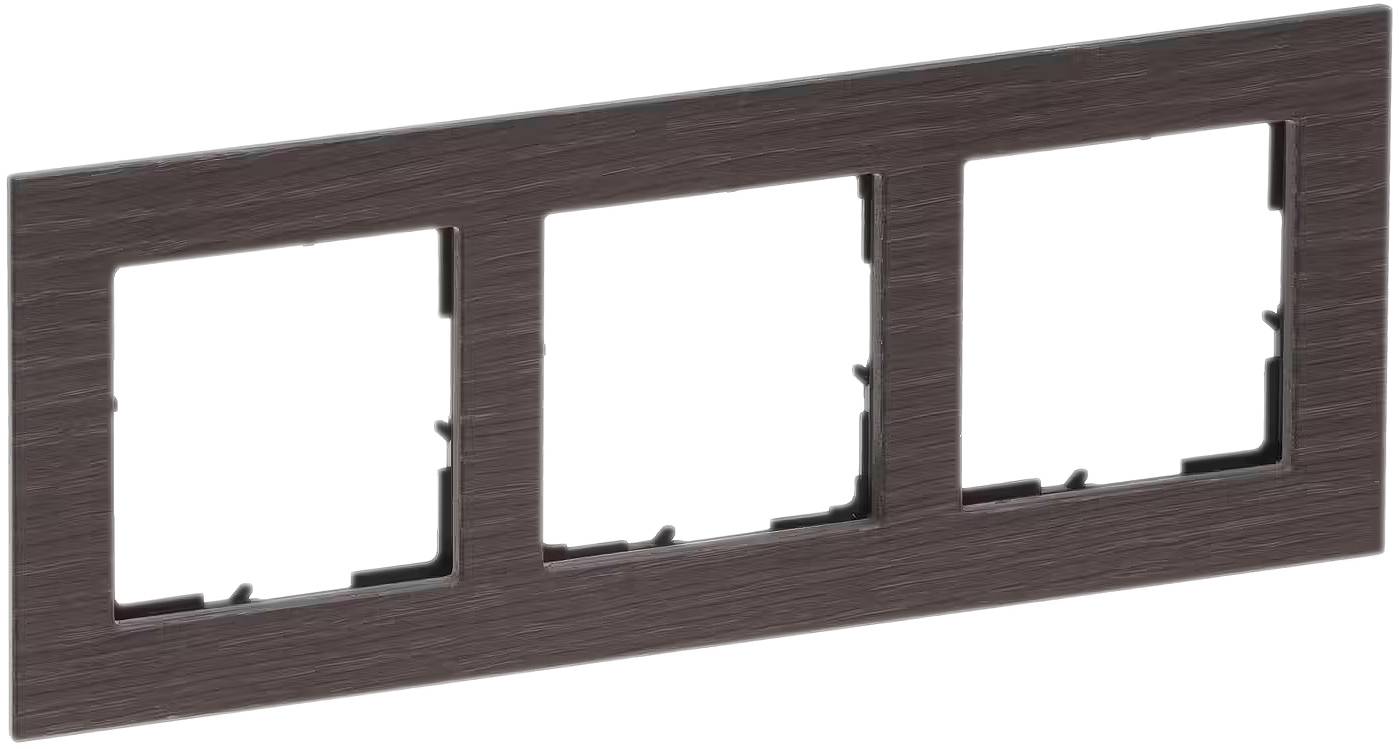 Legrand 3x Ramme Ramme Seano Træ 766133 1 stk