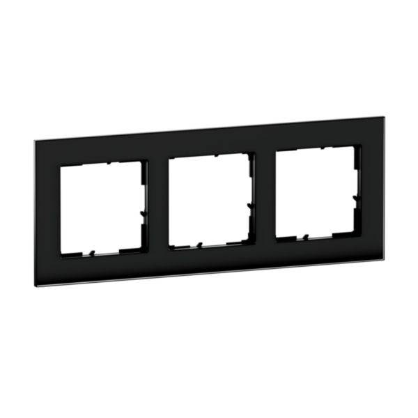 Legrand 3x Ramme Sort 766113 1 stk