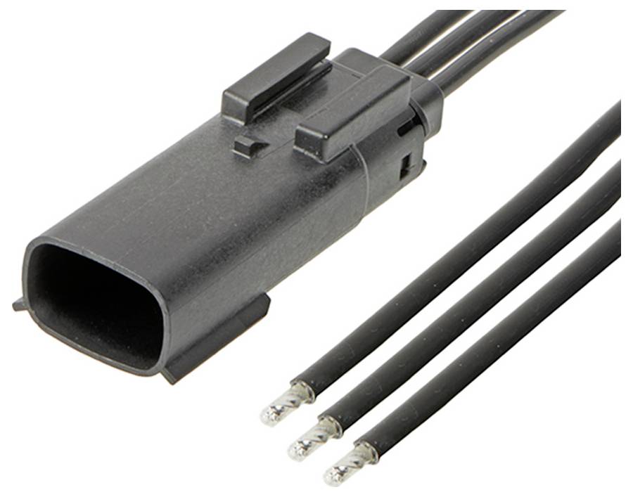 Molex Stiftkabinet-kabel Samlet antal poler 3 Rastermål: 3.50 mm 216283-1032 1 stk Bag-0