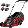 Einhell Power X-Change GE-CM 43 Li M Kit (2x4,0Ah) Batteridrevet Batteridrevet plæneklipper inkl. oplader, inkl. Reservebatteri 36 V Skærebredde (max.) 43 cm Beregnet til... 600 m²