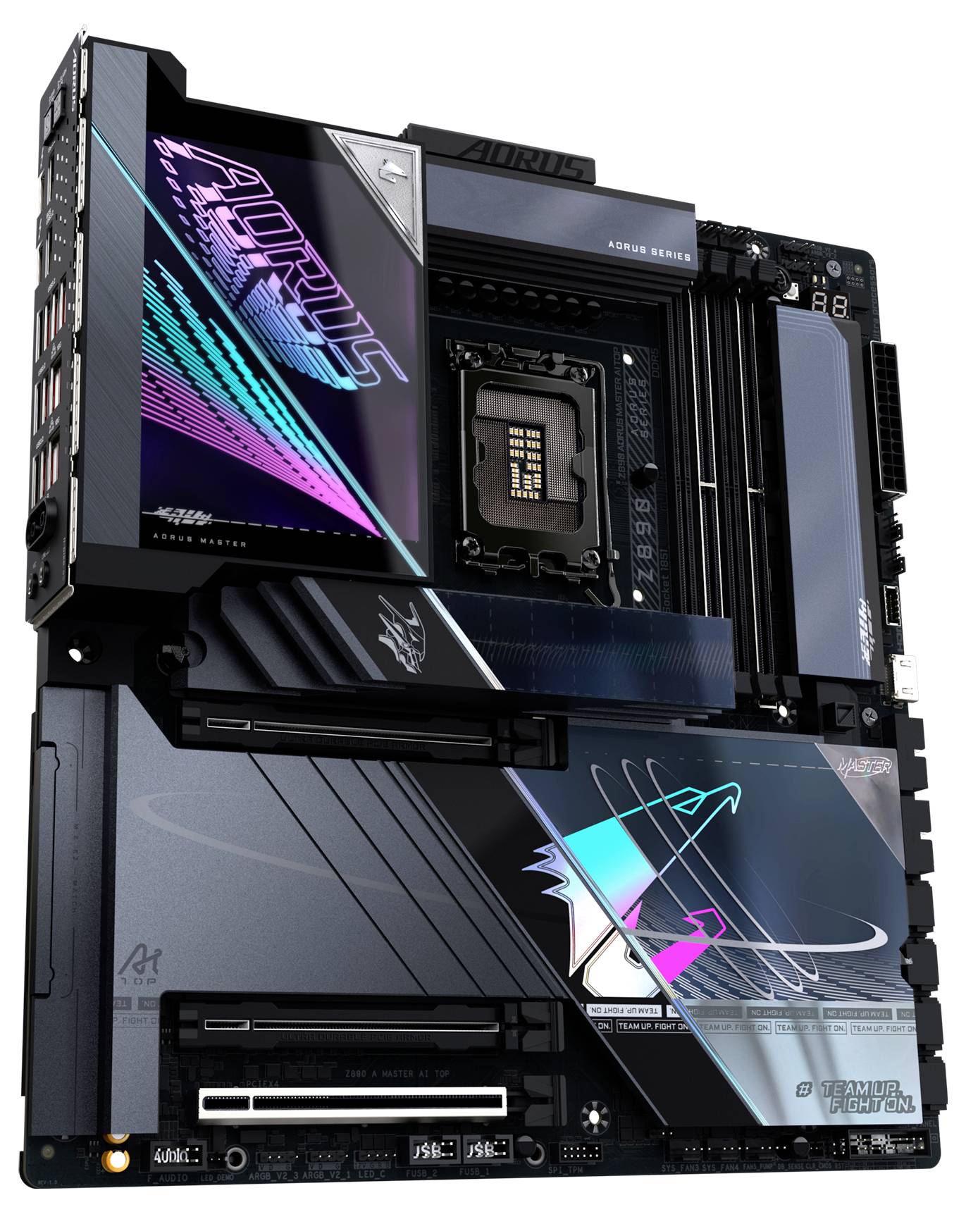 Gigabyte Z890 A MASTER AI TOP LGA1851 Bundkort Sokkel #####Intel® 1851 Formfaktor ATX Mainboard-chipsæt Intel® Z890-2