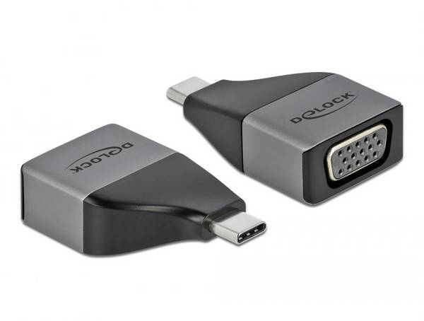 Delock USB 2.0 Adapter [1x USB-C® stik - 1x VGA-tilslutning] 64002
