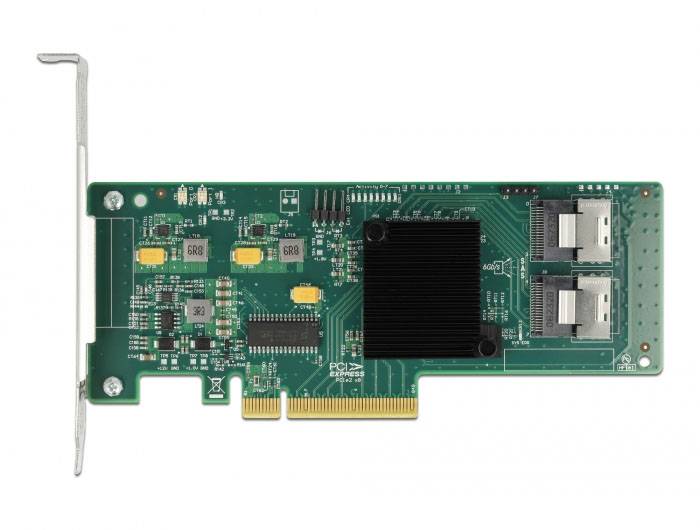 Delock 90061 PCI-Express-kort SATA PCIe-4