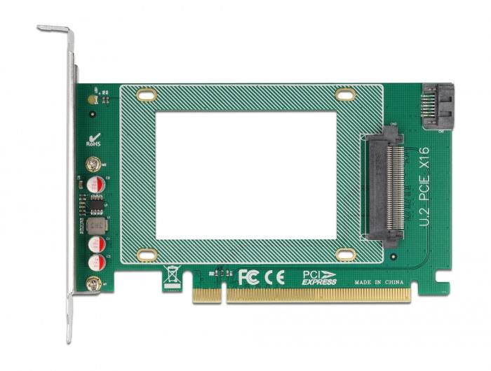 Delock 90051 PCI-Express-kort U.2 PCIe-3