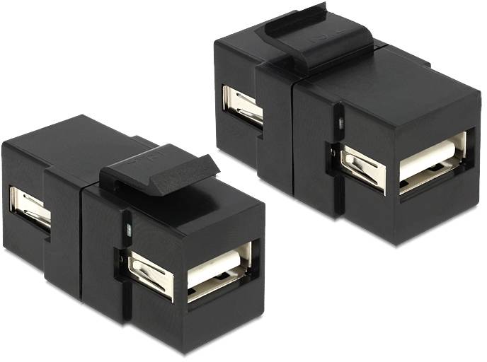 Delock 86367 USB 2.0-indbygningsmodul Keystone Kabel 1 stk-1