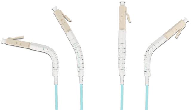 Delock 88079 Glasfiber Lyslederkabel Tilslutningskabel 1 m Akvablå [1x LC-stik - 1x LC-stik] 50/125 µ Multimode OM3-3