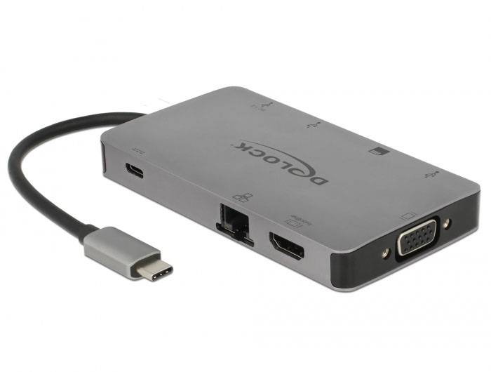 Delock USB-C® Dockingstation 87735-4