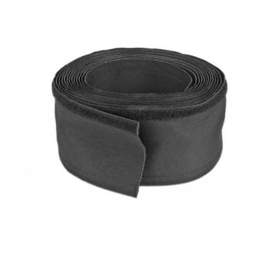 Delock 19190 Kabel-bundtningsslange Polyester Sort (Ø x L) 20 mm x 5 m 1 stk-0