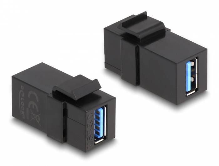 Delock 87831 USB-monteringsmodul Keystone Kabel 1 stk-0