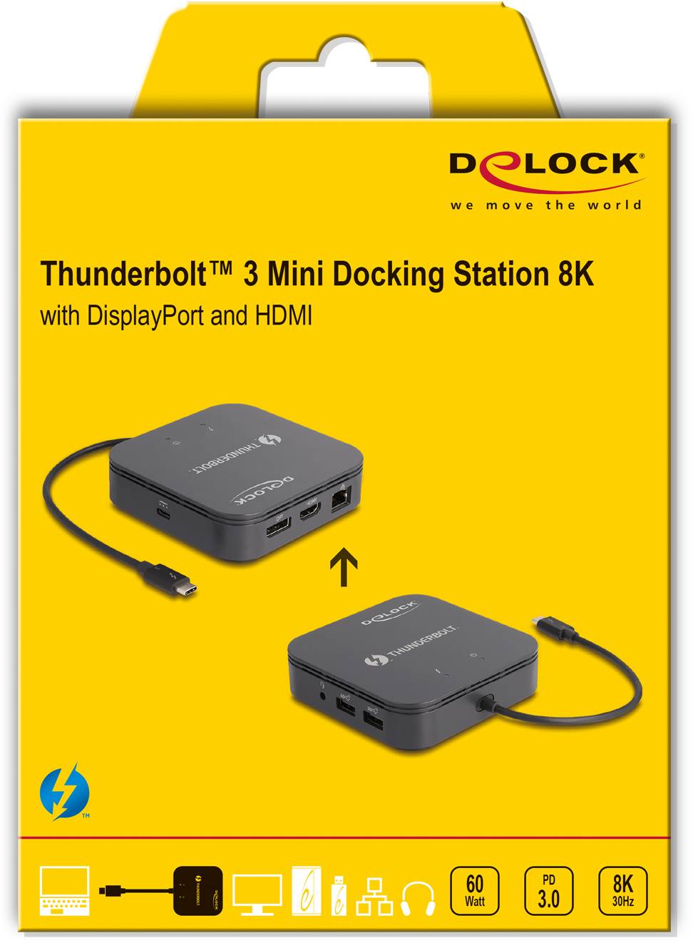Delock USB-C® Dockingstation 87789-5