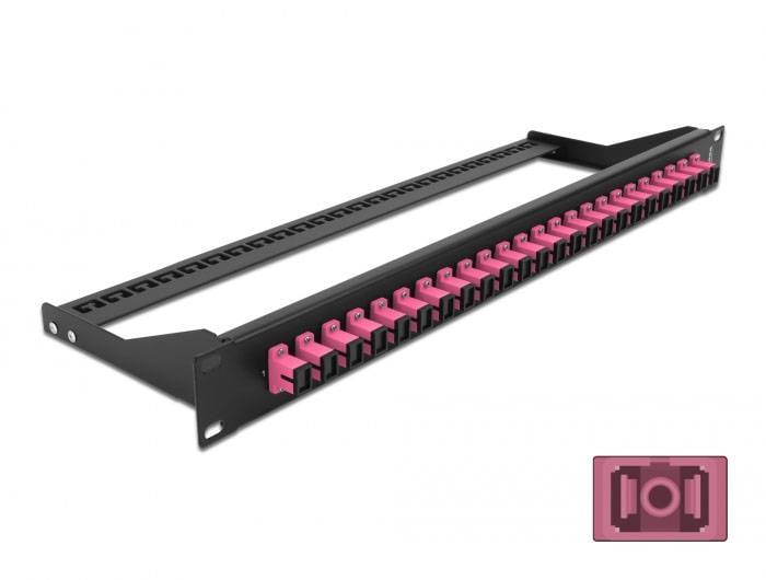 Delock 43384 Patch-panel 24 porte SC 1 U-0