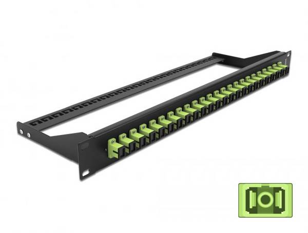 Delock 43385 LWL-Patchpanel 24 porte SC 1 U