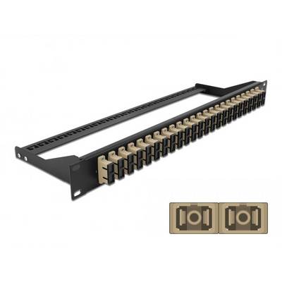 Delock 43394 LWL-Patchpanel 24 porte SC 1 U-0