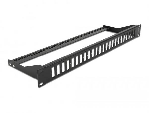 Delock 43406 LWL-Patchpanel 24 porte LCD, SC 1 U