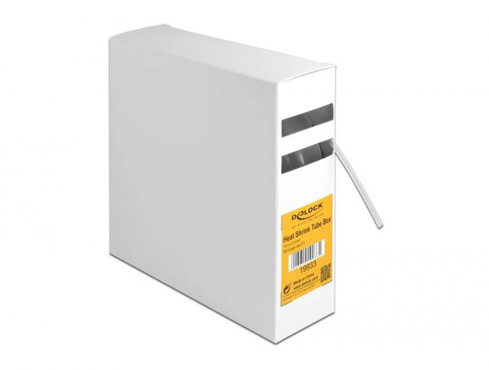Delock 19933 Krympeslange Transparent 2.4 mm Krympningshastighed:2:1 1 stk-1
