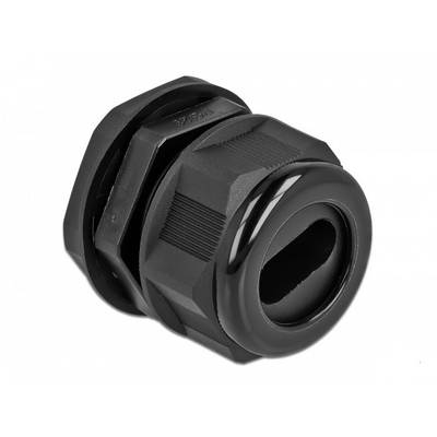 Delock 60389 Vandtæt Plastic Sort 1 stk-0