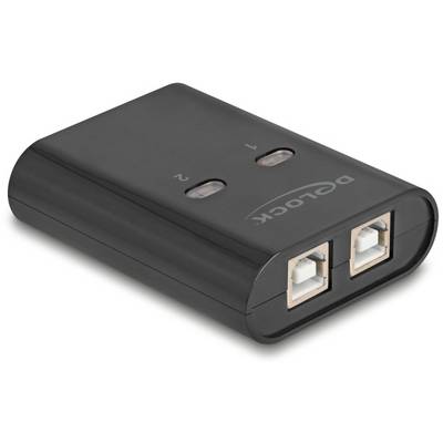 Delock 11503 USB 2.0-omskifter Sort-0