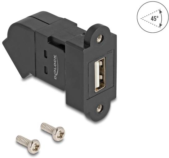 Delock 67150 USB 2.0-indbygningsmodul Keystone Kabel 1 stk-1
