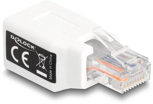 Delock RJ50 Netværk Adapter [1x RJ50 stik - 1x RJ50 bøsning] Hvid-2