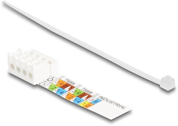 Delock 87892 RJ-stikforbindelse 87892 RJ45 stik Pol-tal (RJ) 8P8C Sølv 1 stk-3