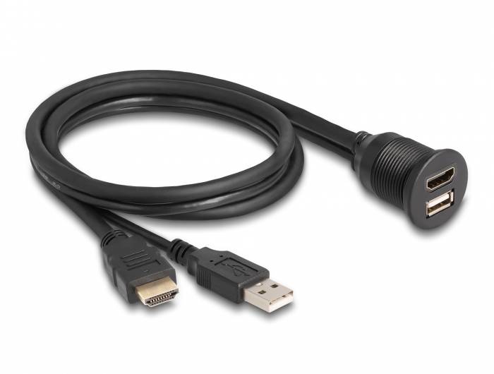 Delock 87880 HDMI-indbygget modul Keystone Kabel 1 stk-0
