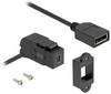 Delock 67155 DisplayPort-monteringsmodul Keystone Kabel 1 stk