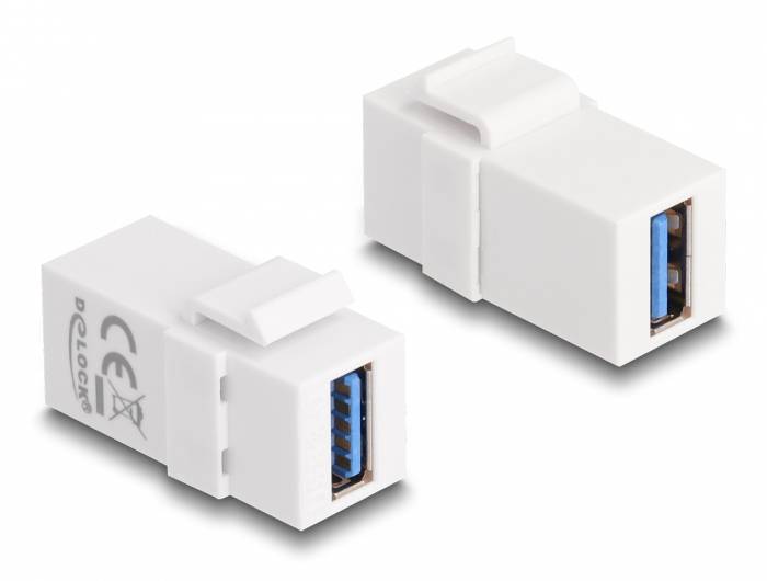 Delock 87832 USB-monteringsmodul Keystone Kabel 1 stk-1