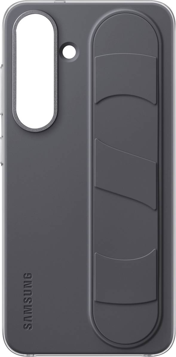Samsung Standing Grip Cover Samsung Galaxy S25 Sort Integreret mobilgreb, Standerfunktion EF-GS931CBEGWW