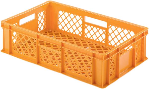 Alutec 75090  Plasticbokse  Levnedsmiddelegnet  (L x B x H) 600 x 600 x 154 mm Orange 1 stk