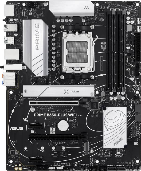 Asus MB PRIME B650-PLUS WIFI Bundkort Sokkel #####AMD AM5 Formfaktor ATX Mainboard-chipsæt AMD® B650