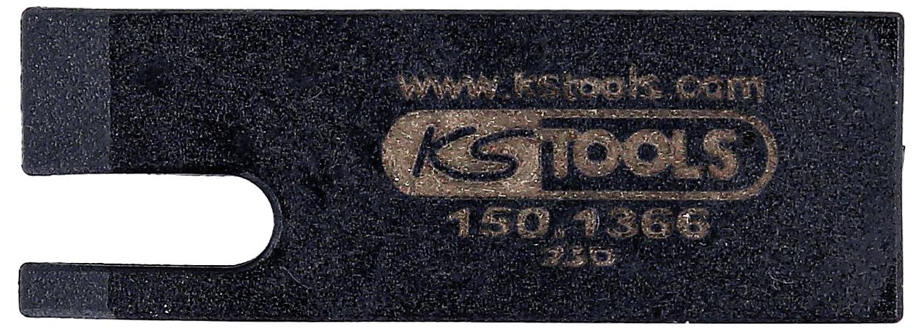 Flad sort metalstift med påskriften 'www.kstools.com KS TOOLS 150.1366 260'.