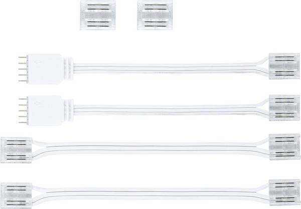 71057 MaxLED Paulmann Home Forbindelsesstykke (fleksibelt)      Hvid, Transparent