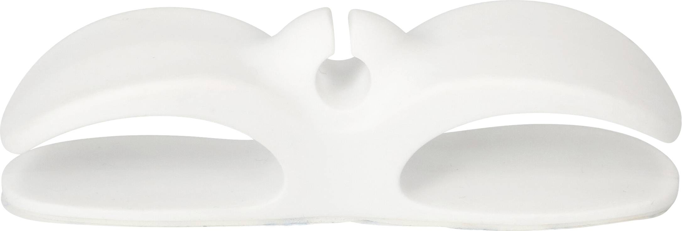 Max Hauri Cable Home Kabelholder Selvklæbende 171590 Hvid 2 stk