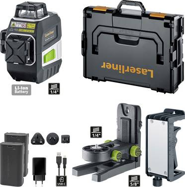Laserliner MasterPlane-Laser 3G Pro 360°-linjelaser