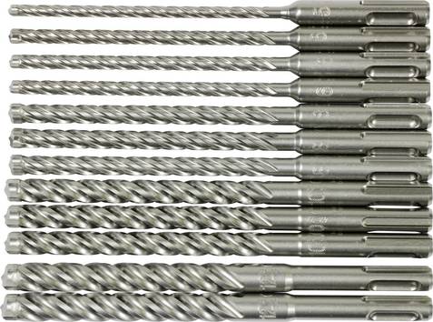 Makita E-14912 E-14912 Hårdmetal Beton-spiralbor-sæt  5 mm, 6 mm, 8 mm, 10 mm, 12 mm Samlet længde 165 mm SDS-Plus 1 stk