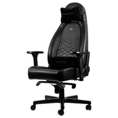 Noblechairs noblechairs ICON Gaming Stuhl - schwarz/schwarz Gaming-stol Sort