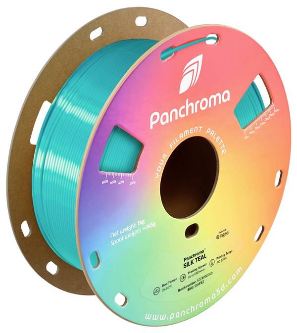 Polymaker CA03019 Panchroma™ Silk Filament PLA-plast Glinsende 1.75 mm 1000 g Polymaker Teal  1 stk
