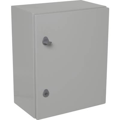 Boxexpert Treva grau 500400300 Kabinet til montering på væggen 400 x 500 x 30 Stålplade Lysegrå 1 stk