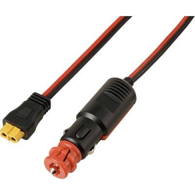 Cigaretstik på XT60-kabel 2 M. TC-13619280 Sort, Rød TRU COMPONENTS Indhold: 1 stk-0