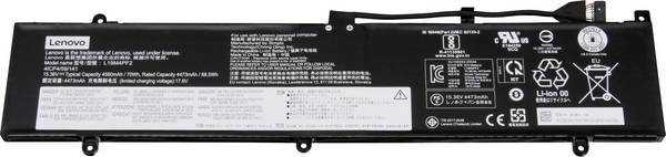 Lenovo Bærbar computer-batteri Akku 5B10X18187 15.36 V 4560 mAh Lenovo