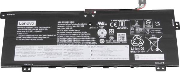Lenovo Bærbar computer-batteri Akku 5B10W67296 7.72 V 6610 mAh Lenovo