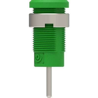 Electro PJP 3267-C-CD1-V Sikkerhedsindbygningsbøsning Stift-diameter: 1.9 mm Grøn 1 stk Piece-0