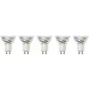Sygonix SY-6829294 LED (RGB)-lamp EEK A (A - G) GU10 Globe (mini) 2 W = 50 W Varmhvid (Ø x H) 50 mm x 54 mm 5 stk