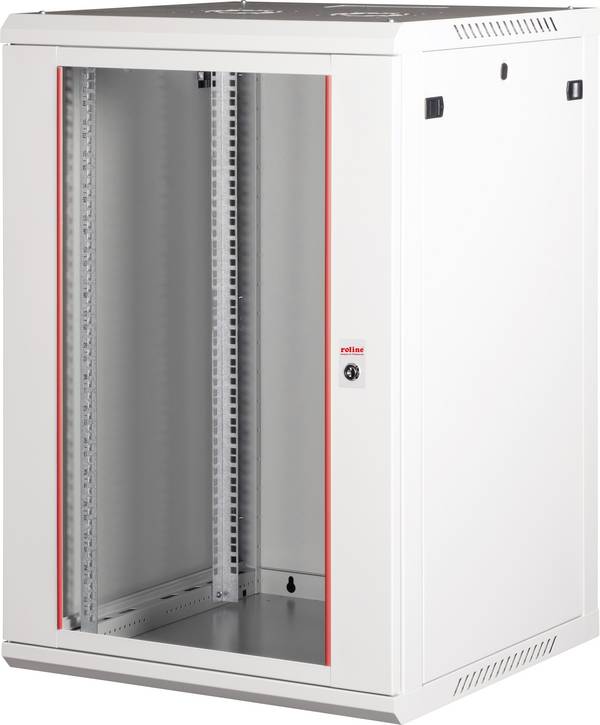 Roline  19 tommer vægkabinet (B x H x T) 600 x 912 x 600 mm 18 U Grå