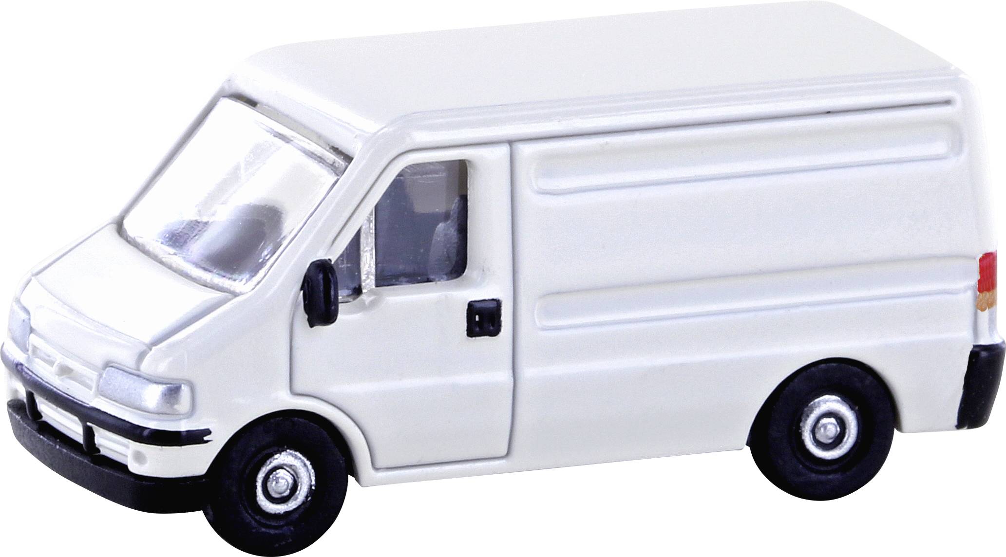 Minis by Lemke LC61210 N Lastbiler model Fiat Ducato II transporter, hvid