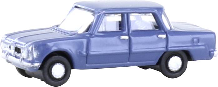 Minis by Lemke LC61412 N Personbil model Alfa Romeo Giulia, lyseblå