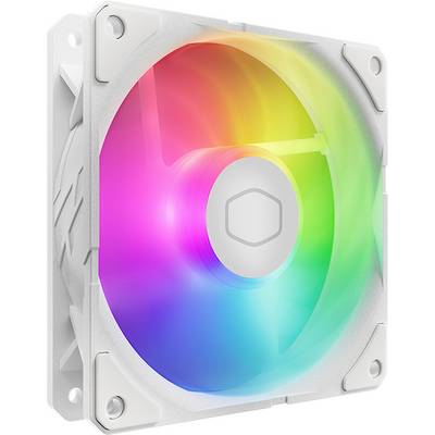 Cooler Master SickleFlow Edge PC-kabinet-blæser Hvid (B x H x T) 120 x 25 x 120 mm Inkl. LED-belysning-0
