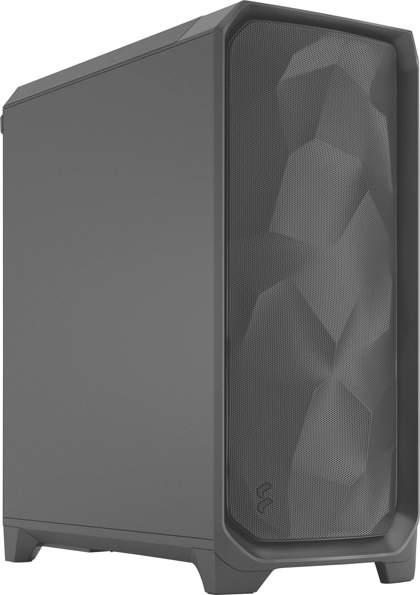 Fractal Design FD-C-MES3A-01 Tower PC-kabinet Sort 3 forudinstallerede blæsere , Støvfilter , Integreret belysning-0