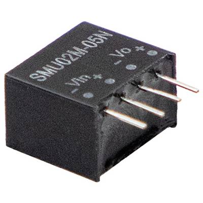MEAN WELL SMU02M-12N DC/DC-bilomformer 12 V 0.167 A 2 W Antal udgange: 1 x Indhold 1 stk-0