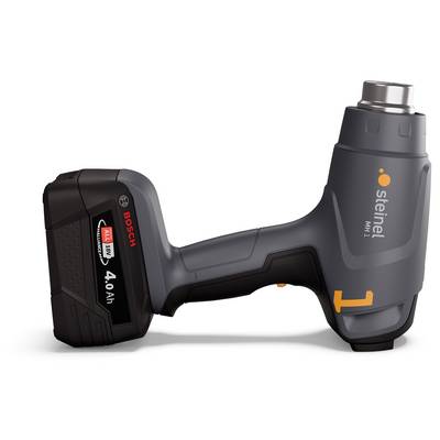 Steinel 088071 MH 1 SET 4AH LG Batteridrevet varmluftsblæser inkl. batteri, Inkl. oplader 500 W-2